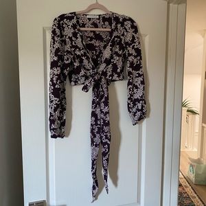 Flynn Skye Wrap Crop